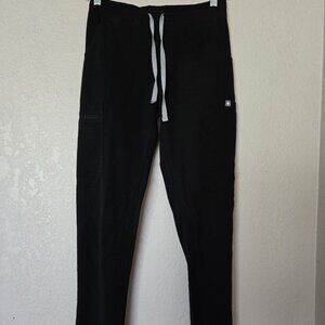Figs XXS Yola Skinny Black Scrub Pants